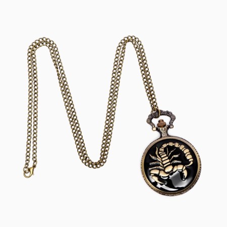 Pocket clock "Scorpio", quartz, d dial - 3.5 cm-3
