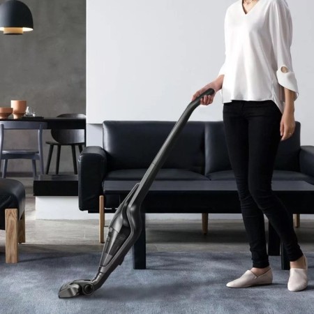 Vacuum cleaner KitFort KT-5161-1, vertical, wireless, 120/60 watts, 0.5 l, dark gray-1