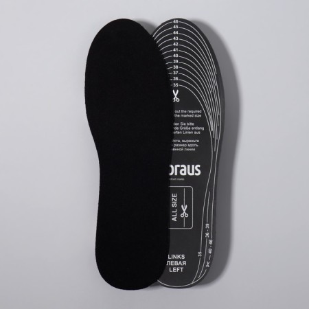 Steels for shoes, heat-insulating, universal, 35-46 rr, 29.5 cm, pair, black color-2