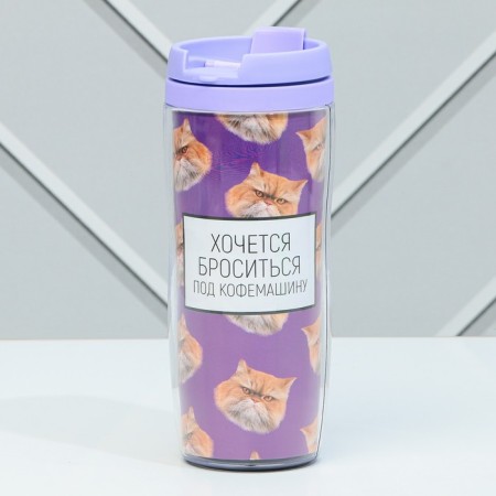 Gift set "Fat cats": thermostatic 350 ml., Lunch box 500 ml-1