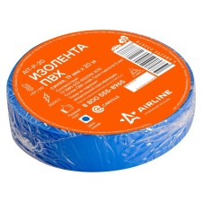 AIRLINE PVC island, width 19 mm, length 20 m, blue color