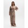 Female set (jacket, trousers) KAFTAN VELVET 48-50, coffee