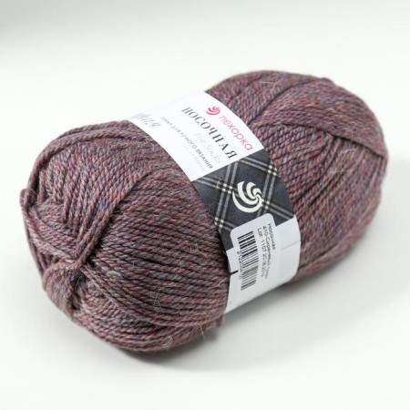 Yarn "sock" 50% wool, 50% acrylic 200m/100g (410-siren fog)-1