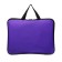 Folder with handles Textile A4, 360 x 270 x 20 mm, "Office" 1Sh421, inner pocket, purple