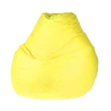Armchair ME-ShOK bag, five-sided, width 82 cm, height 110 cm, yellow color