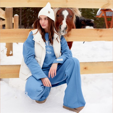 Women's pants Mist Cozy Style, Blue, p. 46-5