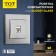 Sobck Single Single Tot Glossy Glass, Hidden, Glass, Silver