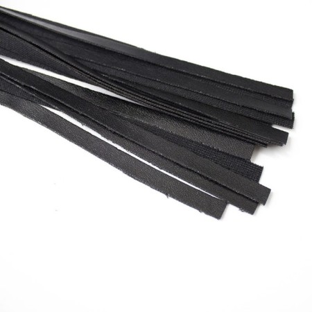 Leather whip, 55 cm, black-3
