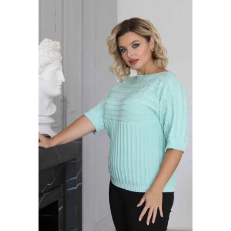 Female jumper, size 58, mint color-1