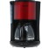 TEFAL CM 361E38, drip, 1000 watts, 1.25 l, black and red