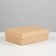 Cardboard box without a window, craft, 16.5 x 12.5 x 5.2 cm