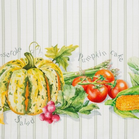 Apron Ethel Vegetable 70x60 cm, 100% cotton, reps 210 g/m2-2