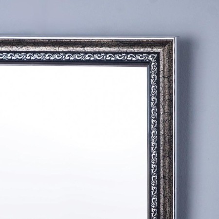 Macau mirror, wall silver, 45x70 cm, plastic frame, 33 mm-1