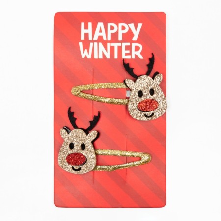 New Year's gift set for the girl KAFTAN "Happy Winter" socks 18-20 cm and accessories-2