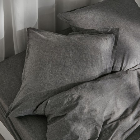 SL Home sheet SL Home "Denim" 160*200+30 cm, central dark, 100% greedy cotton