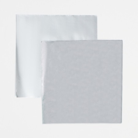 Foil for sweets 10*10cm 100pcs, silver-1