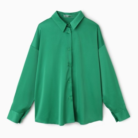 Female shirt, green color, size S (42)