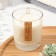 Aromatic candle in a glass "Bomantic", 200 g, sowing white tea