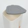 Auto feeder with a beveled bowl, non -slip legs 3.8 liters, white