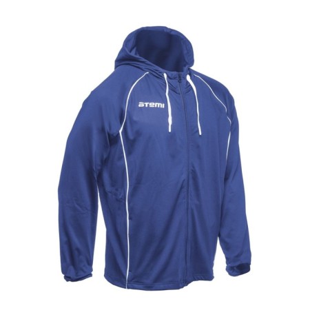 False hood with a hood atemi, the color is dark blue, ajkt-002ss23-dnv, size M-1
