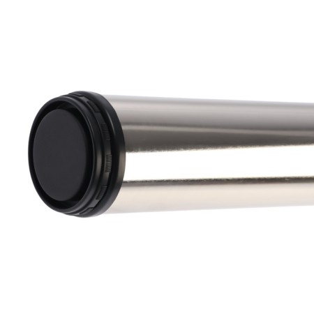 Furniture support, bar, tundra, 60x870 mm, color Satin nickel-2