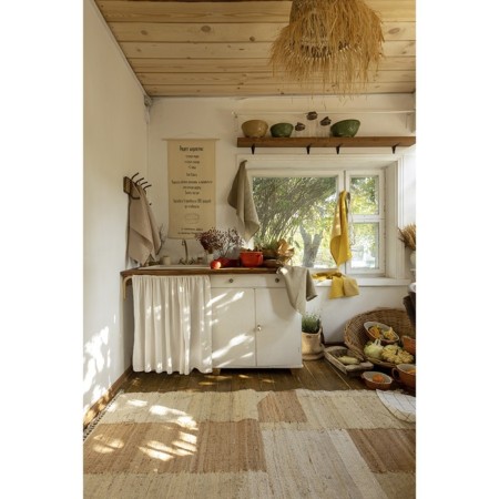 Set of waffle towels Essential, size 50x70 cm, 2 pcs, color sage-6