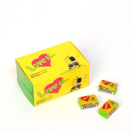 Chewing gum LOVE IS, Coconut and Pineapple, 4.2 g, 20 pcs-1