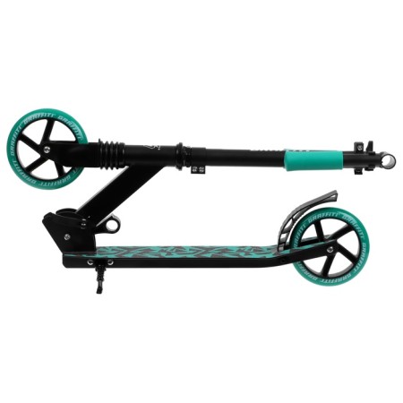 Самокат городской GRAFFITI Comfort Lux 145, колёса PU 145 мм, перед. амортиз, ABEC 9 Carbon-11