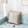 Pillowcase Sofi de Marko "Faina", size 45x45 cm, cream color