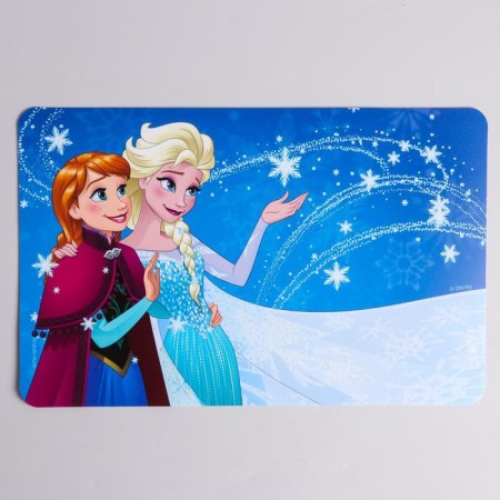 Modeling rug, A4 format "Anna and Elsa", cold heart-1