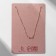 Pendant "Heart" pulsating, black-red color in gold, 42 cm