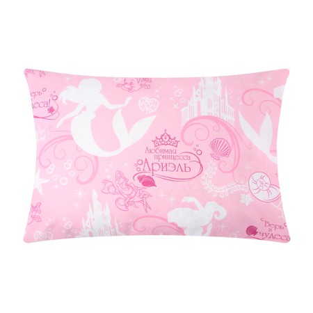 Pillowcase "Princess: Mermaid Ariel" 50x70 cm, calico, cotton 100 %