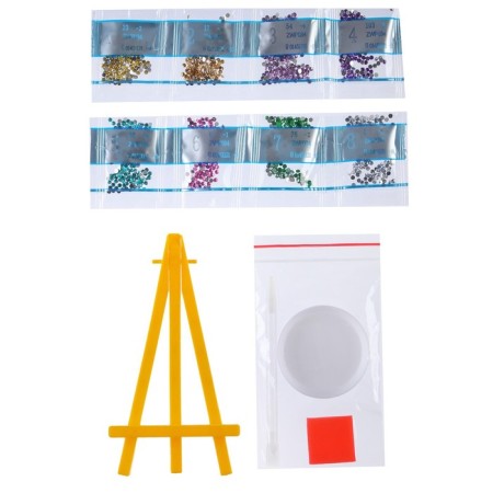 Diamond mosaic, 16x10.5 cm, princesses-8