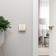 Frame W0012851, 1 Baguette socket, ivory brass