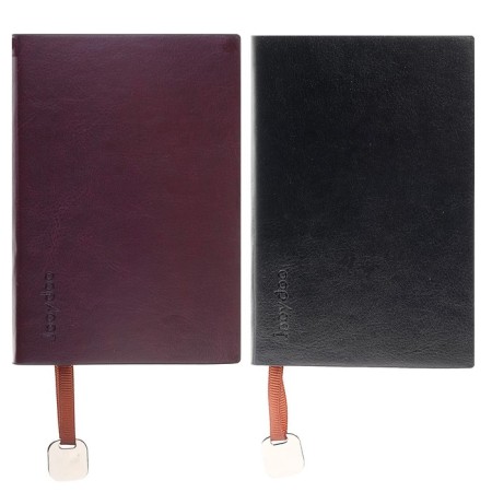 Deliciper of Leduced A6, 116 sheets in a cage, PVC cover, tinted slice, light cover, mix