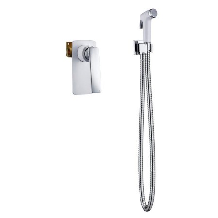 Timo Helmi 4089/00-16sm bideter, built-in, with hygienic shower, white