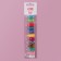 Sequins for decor "stars, hearts", 12 bottles, multi -colored