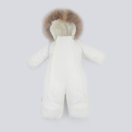 Combineson Children's Winter Kinderlitto "Lapland-1", height 68-74 cm, color milk