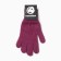 Female gloves, purple color, size 18