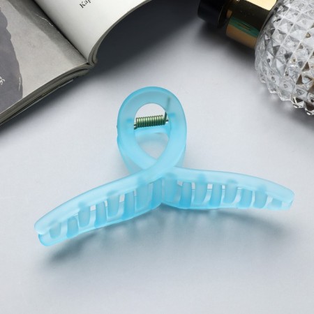 Hair crab "Frida" loop classic matte, 10.5 cm, mix