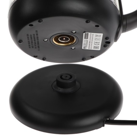 Electric kettle Kelli KL-1370, glass, 1 l, 1100 watts, black-6