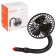 Fan 12.5 cm on a flexible rod in a cigarette lighter plastic 12V Airline ACF-12-02