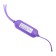 Vibroyatsa Oka-Khpoki, 2 pcs, 12 modes, PU, ​​ZU USB, 2.5 x 5.5 cm, purple