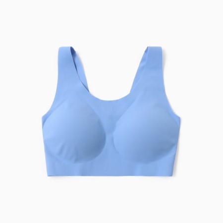 Bustier female, blue color, size 44 (s)