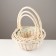 A set of baskets, 3 pcs, 33 × 14/36 cm, 28 × 12/31 cm, 24 × 11/27 cm, willow