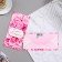 Money envelope "Happy Birthday!" roses, 17x8 cm