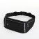 Lightning waist bag, 3 departments, black color