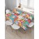 Groundpress on the table "Holiday in colors", rectangular, Saten, size 120x145 cm
