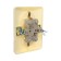 Double Luazon Lighting "Orion", 16 a, hidden, with salary, beige
