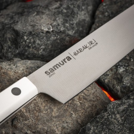 Kitty Kitchen Samura Harakiri, universal, blade 15 cm, white handle-2